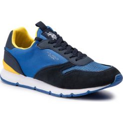 Sneakersy U.S. POLO ASSN. - Bolt MAXIL4058S9/TS1 Avio/Dkbl. Niebieskie sneakersy męskie U.S. Polo Assn., na co dzień, bez wzorów, z zamszu, bez zapięcia. W wyprzedaży za 239,00 zł.