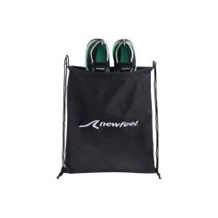 Torba na buty do chodu sportowego. Czarne torby męskie sportowe marki NEWFEEL, bez wzorów, z poliesteru, sportowe. Za 8,99 zł.