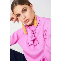 Kolczyki damskie: Ettika Kolczyki z frędzlami Mon Cheri – Yellow