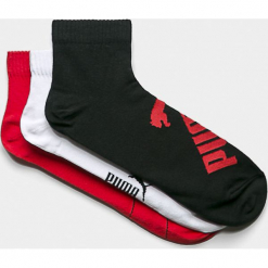 Puma - Skarpety (3-Pack). Szare skarpetki męskie Puma, z bawełny. Za 39,90 zł.