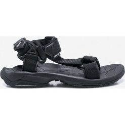Teva - Sandały. Czarne kapcie męskie Teva, z materiału. W wyprzedaży za 239,90 zł.