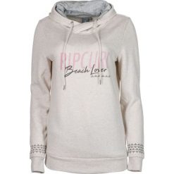 Rip Curl bluza damska Beach Lover XL kremowy. Białe bluzy damskie Rip Curl, xl, z nadrukiem, bez rękawów, z kapturem. W wyprzedaży za 188,00 zł.