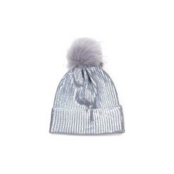 Czapka damska Glamorous winter srebrna. Szare czapki zimowe damskie Art of Polo. Za 40,31 zł.
