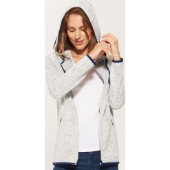 Rozpinana bluza z kapturem - Jasny szar. Szare bluzy rozpinane damskie House, l, z kapturem. Za 89,99 zł.