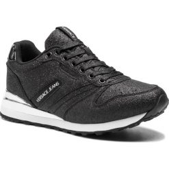 Sneakersy VERSACE JEANS - E0VTBSE3 70904 899. Czarne półbuty damskie Versace Jeans, z jeansu. W wyprzedaży za 479,00 zł.
