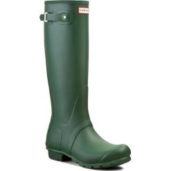 Buty zimowe damskie: Kalosze HUNTER – Womens Org Tall WFT1000RMA Hunter Green
