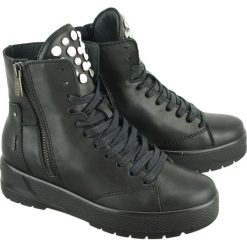 IGI&CO 21581 00 nappa soft/nero, trzewiki sneakersy damskie. Koturny damskie IGI&CO, bez obcasa, na koturnie, na zamek. Za 549,90 zł.