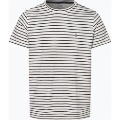IZOD - T-shirt męski, biały. Białe t-shirty męskie IZOD, s, w paski, klasyczne, z klasycznym kołnierzykiem. Za 89,95 zł.