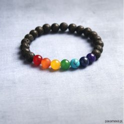 Chakra bracelet : bransoletka UNISEX. Bransoletki męskie Pakamera. Za 79,00 zł.