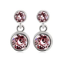 Kolczyki damskie: Kolczyki-wkrętki z kryształkami Swarovski