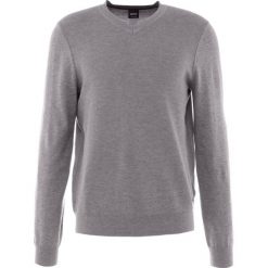 Kardigany męskie: BOSS CASUAL AMHUSOS Sweter grey melange