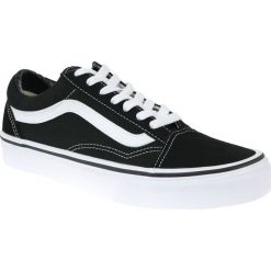 Vans Old Skool VD3HY28 45 Czarne. Czarne buty sportowe damskie Vans, bez wzorów, z tkaniny, sportowe, vans old skool. W wyprzedaży za 279,99 zł.