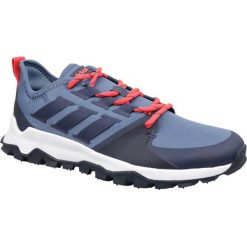 Adidas adidas Kanadia Trail F36061 44 2/3 Niebieskie. Niebieskie buty sportowe męskie Adidas, z syntetyku, bez zapięcia, do biegania. W wyprzedaży za 219,99 zł.