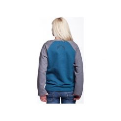 DEVI by COXIE bluza damska sea. Niebieskie bluzy damskie Slogan ubrania ekologiczne, etyczne i wegańskie, s, z nadrukiem, z bawełny, bez rękawów, bez kaptura. Za 199,00 zł.