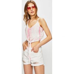 Tally Weijl - Top. Bluzki damskie TALLY WEIJL, na co dzień, s, w kwiaty, z wiskozy, bez kołnierzyka, bez rękawów. W wyprzedaży za 39,90 zł.