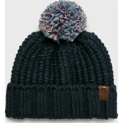 The North Face - Czapka. Niebieskie czapki damskie marki The North Face, na zimę, z dzianiny. W wyprzedaży za 99,90 zł.
