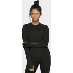 Bluza do biegania damska. Pomarańczowe bluzy damskie xs, bez wzorów, z dzianiny, bez rękawów, bez kaptura. W wyprzedaży za 99,99 zł.