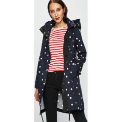 Only - Parka. Niebieskie parki damskie marki ONLY, s, z bawełny, długie, z kapturem. Za 299,90 zł.
