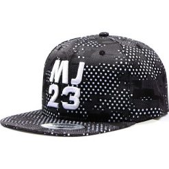 Czapki męskie: Czapka męska snapback czarna (hx0182)