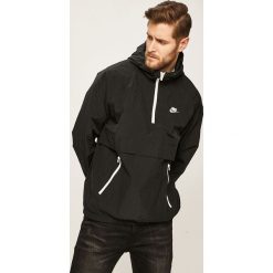 Nike Sportswear - Kurtka. Czarne płaszcze męskie Nike Sportswear, s, bez wzorów, z poliesteru, krótkie, z kapturem. Za 299,90 zł.