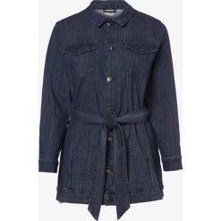 Junarose - Damska kurtka jeansowa, niebieski. Niebieskie kurtki damskie Junarose, bez wzorów, z jeansu, eleganckie, bez kaptura. Za 129,95 zł.