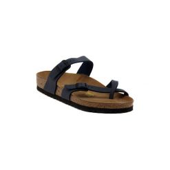 Klapki Birkenstock MAYARI NAVY. Niebieskie chodaki damskie Birkenstock. Za 344,04 zł.