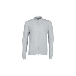 Swetry rozpinane / Kardigany Benetton MERLI. Szare swetry męskie Benetton, s, bez wzorów. Za 309,00 zł.