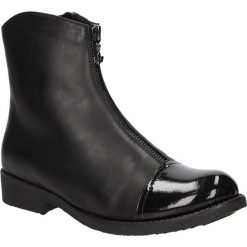 Botki rieker 76781. Botki damskie Rieker, bez obcasa, bez zapięcia. W wyprzedaży za 219,99 zł.