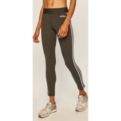 Adidas - Legginsy. Szare spodnie damskie Adidas, s, z elastanu, z podwyższonym stanem. Za 129,90 zł.