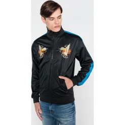 Diesel Vettym Bluza Czarny. Czarne bluzy męskie Diesel, xl, z haftami, z poliesteru, bez kołnierzyka, bez rękawów, bez kaptura. Za 800,95 zł.