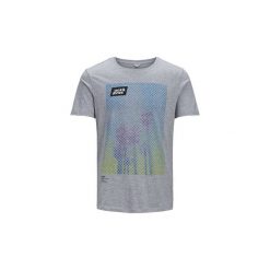 T-shirty z krótkim rękawem Jack Jones 12135675 BURG TEE. Szare t-shirty męskie Jack & Jones, s, bez wzorów, bez kołnierzyka, krótkie. Za 70,91 zł.
