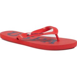 Japonki U.S. POLO ASSN. - Rodi VAIAN4101S0/G1 Red/Dkbl. Czerwone klapki męskie U.S. Polo Assn., bez wzorów, z tworzywa sztucznego. Za 89,00 zł.