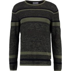 Swetry klasyczne męskie: Jack & Jones JCOBROKE CREW NECK Sweter grape leaf