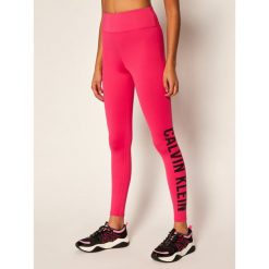 Legginsy Calvin Klein Performance High Rise Logo Gym 00GWT0L633. Różowe spodnie damskie Calvin Klein Performance, l, bez wzorów. Za 199,00 zł.