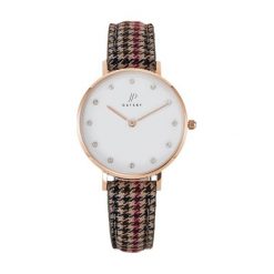 Zegarek JP Gatsby Zegarek damski Aurora Rose Gold White / Brown JPG5036 uniwersalny. Czerwone zegarki damskie JP Gatsby. Za 323,10 zł.