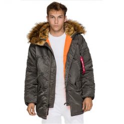 Kurtka Zimowa Parka Alpha Industries N3B VF 59 103141-04 - szary. Szare kurtki męskie Alpha Industries, na zimę, xxl, bez wzorów, bez kaptura. Za 775,99 zł.