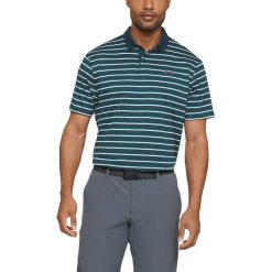 Under Armour Performance Polo Koszulka Zielony. Zielone podkoszulki męskie Under Armour, l, w paski, z elastanu, bez rękawów. Za 274,95 zł.