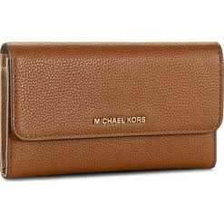 Portfele damskie: Duży Portfel Damski MICHAEL KORS – Mercer 32H6GM9F3L Luggage