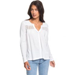 Roxy Follow The Sea Top Biały. Białe bluzki damskie Roxy, l, bez wzorów, z bawełny, bez kołnierzyka, z długim rękawem. Za 169,95 zł.