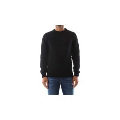 Swetry Wool co WO 4056. Czarne swetry męskie Wool co, s, bez wzorów, bez kołnierzyka, bez kaptura. Za 331,95 zł.