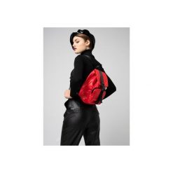 RED MINI PUFFER BACKPACK. Czerwone plecaki męskie Furora subtera, bez wzorów, z bawełny. Za 289,00 zł.