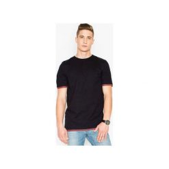 Koszulka V032 Czarny. Czarne koszulki męskie VISENT, xxl, bez wzorów, bez kołnierzyka, bez rękawów. Za 79,00 zł.