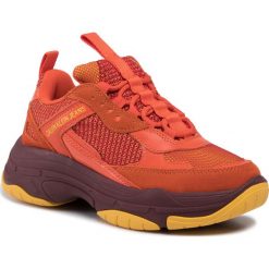 Sneakersy CALVIN KLEIN JEANS - Maya B4R0823 Multi Orange. Pomarańczowe półbuty damskie Calvin Klein Jeans, z jeansu. W wyprzedaży za 429,00 zł.