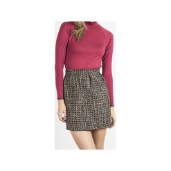 Spódnica Anabelle. Brązowe minispódniczki damskie marki Wow fashion, z tkaniny. Za 219,00 zł.