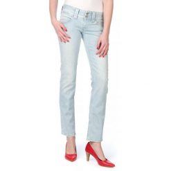 Pepe Jeans Jeansy Damskie Venus 32/32 Niebieski. Niebieskie jeansy damskie marki Pepe Jeans. W wyprzedaży za 230,00 zł.