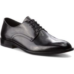 Półbuty GEOX - U Saymore C U825LC 00043 C9999 Black. Czarne buty wizytowe męskie Geox, ze skóry, bez zapięcia. W wyprzedaży za 629,00 zł.