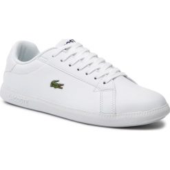 Sneakersy Lacoste Graduate Bl 1 Sfa 7-37SFA005221G. Białe półbuty damskie Lacoste. Za 369,99 zł.