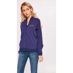 Tommy Jeans - Bluza. Niebieskie bluzy męskie rozpinane marki Tommy Jeans, s, z elastanu, bez kaptura. W wyprzedaży za 319,90 zł.