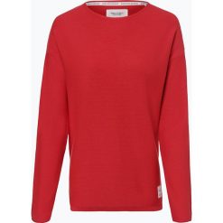 Marc O'Polo Denim - Sweter damski, czerwony. Czerwone swetry damskie marki Marc O'Polo DENIM, xs, bez wzorów, z bawełny, bez rękawów, bez kaptura. Za 349,95 zł.