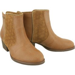 EMU AUSTRALIA W10790 HEPBURN oak, botki damskie. Botki damskie EMU Australia, ze skóry, bez obcasa, na obcasie, bez zapięcia. W wyprzedaży za 165,00 zł.